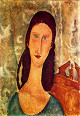 Retrat de Jeanne Hebuterne, Amedeo Modigliani, segle XX